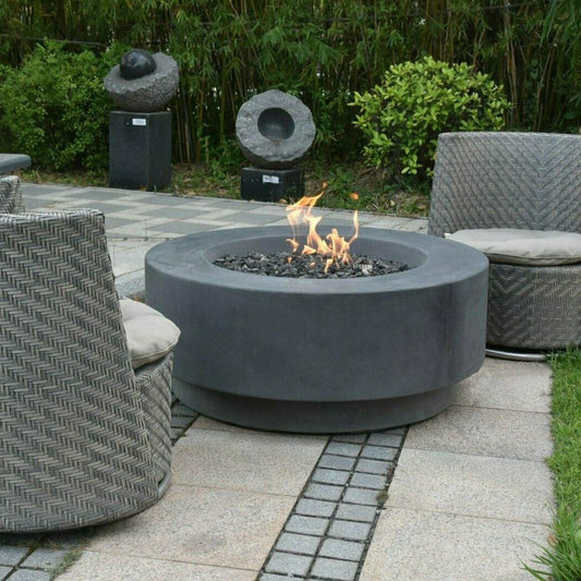 Elementi Fire Ross Gas Fire Pit Table - Alfresco Heat