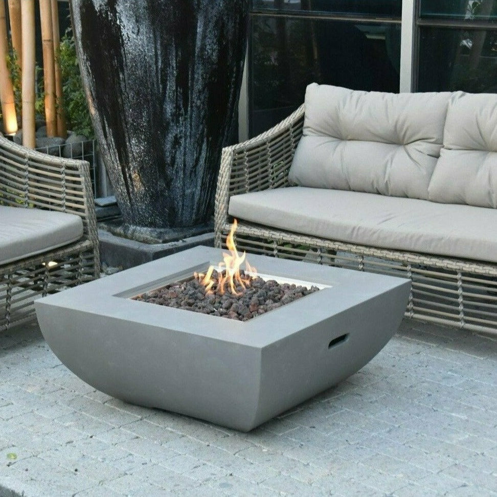 Elementi Fire Westport Gas Fire Pit Table - Alfresco Heat