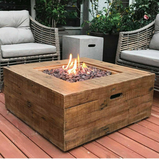 Elementi Fire Wilton Gas Fire Pit Table - Alfresco Heat