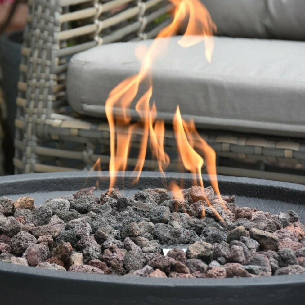 Elementi Fire Jefferson Gas Fire Pit Bowl - Alfresco Heat