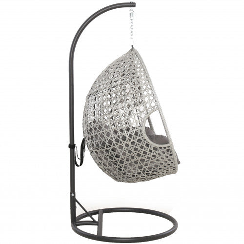 Maze Rattan Ascot Hanging Chair - Alfresco Heat
