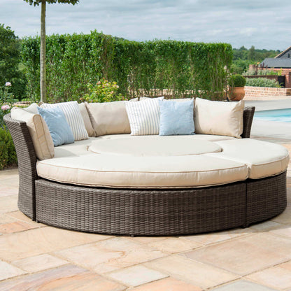 Maze Chelsea Lifestyle Rattan Suite with Glass Table - Alfresco Heat