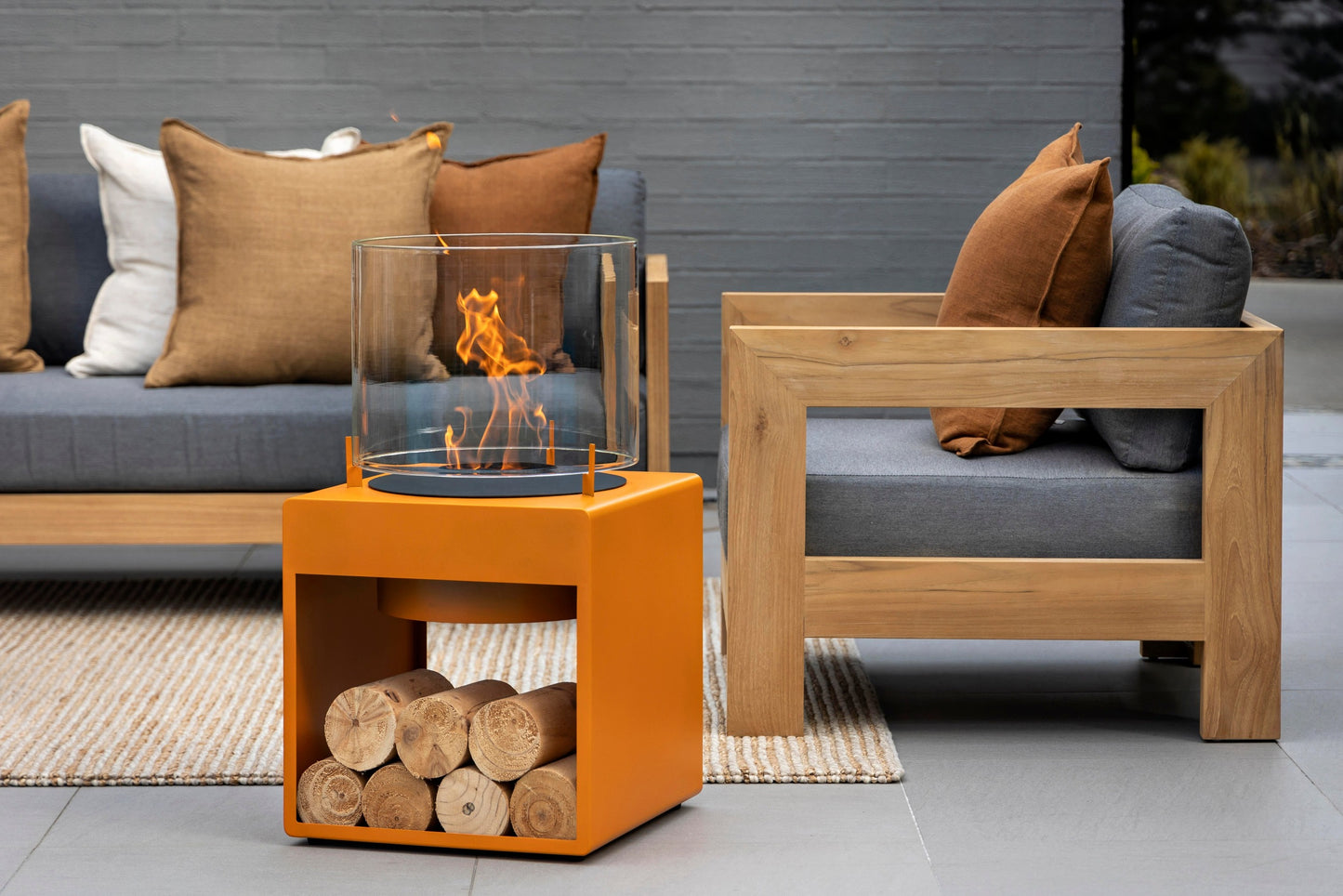 Ecosmart Fire Pop 8L Bioethanol Fireplace - Alfresco Heat