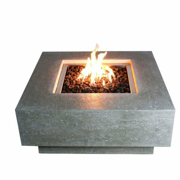 Elementi Fire Manhattan Gas Fire Pit Table - Alfresco Heat