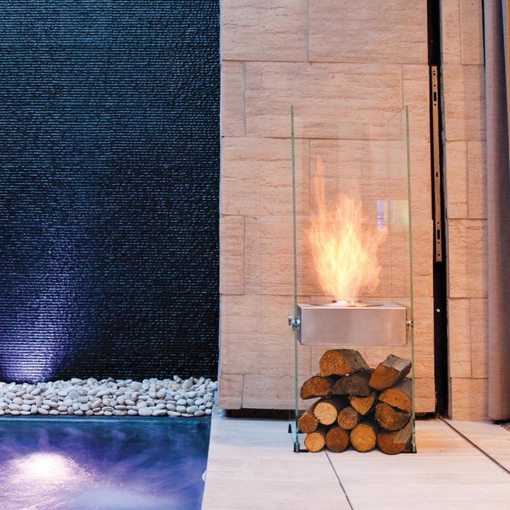 Ecosmart Fire Ghost Freestanding Bioethanol Fireplace - Alfresco Heat