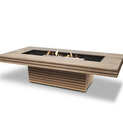 EcoSmart Fire Gin 90 Chat Fire Pit Table - Alfresco Heat