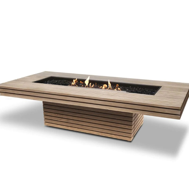 EcoSmart Fire Gin 90 Chat Fire Pit Table - Alfresco Heat