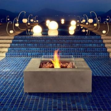 Ecosmart Fire Base 30 Fire Pit Table - Alfresco Heat