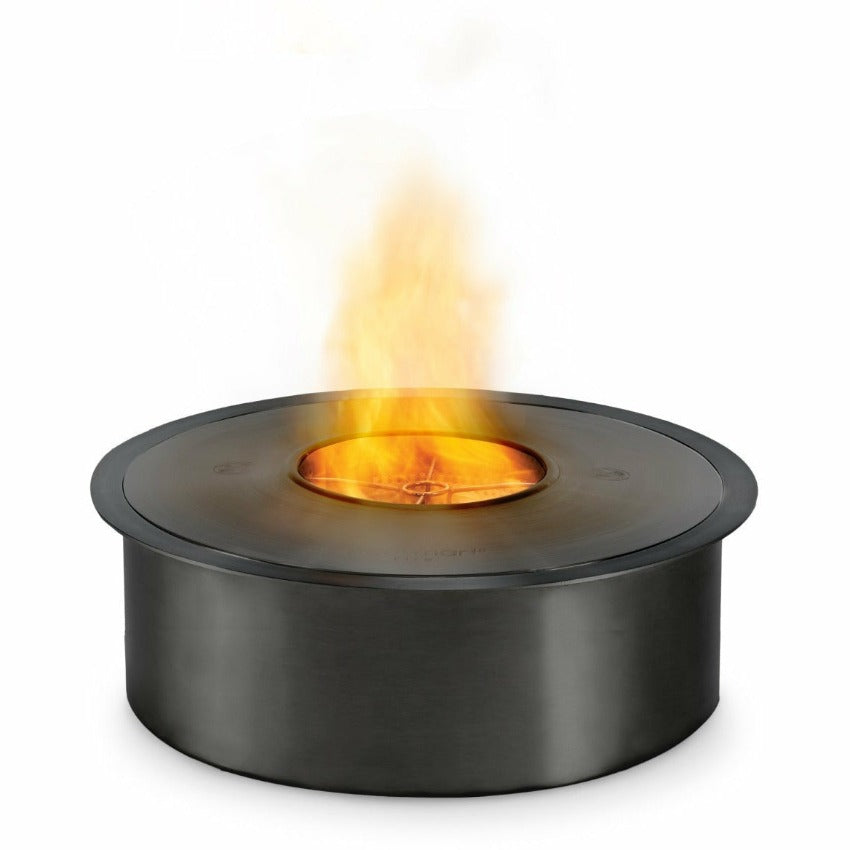 Ecosmart Fire Round AB8 Ethanol Burner Insert - Alfresco Heat