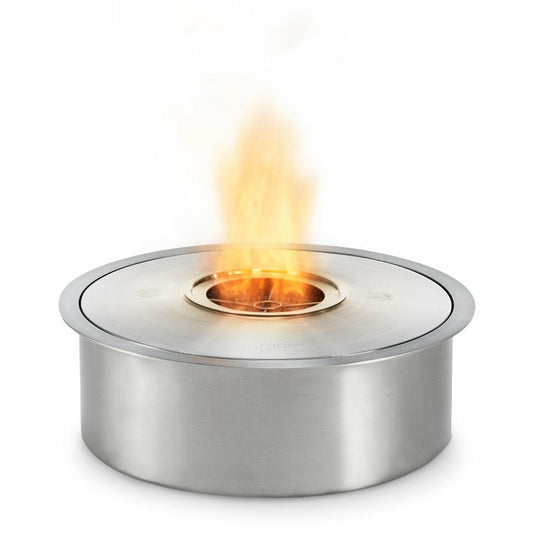 Ecosmart Fire Round AB8 Ethanol Burner Insert - Alfresco Heat