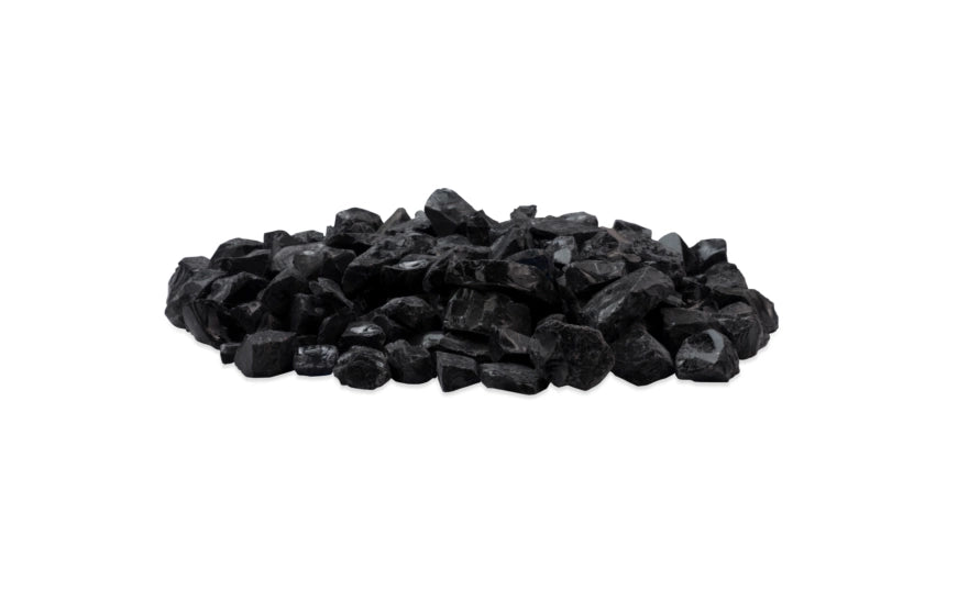 Ecosmart Black Glass Charcoal - Alfresco Heat