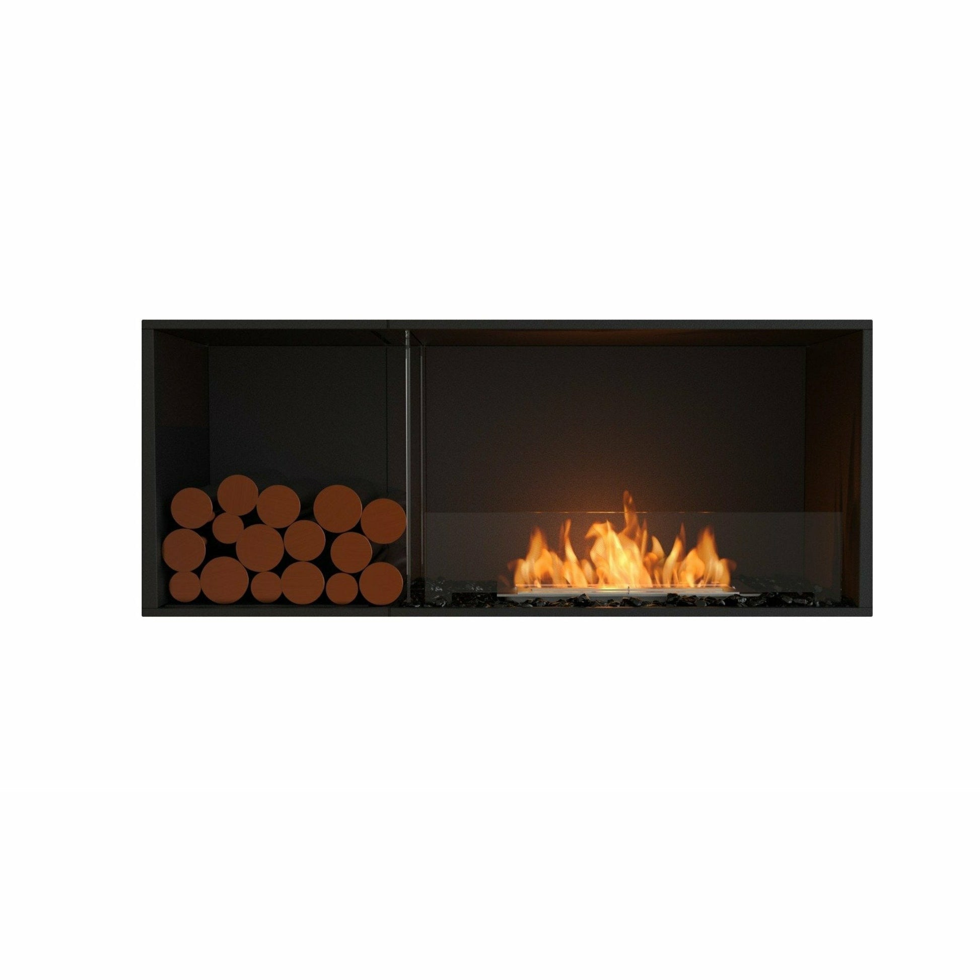 EcoSmart Fire Flex 50 Bioethanol Fireplace Single Sided - Alfresco Heat