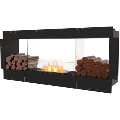 Ecosmart Fire Flex 68DB Bioethanol Fireplace Double Sided - Alfresco Heat