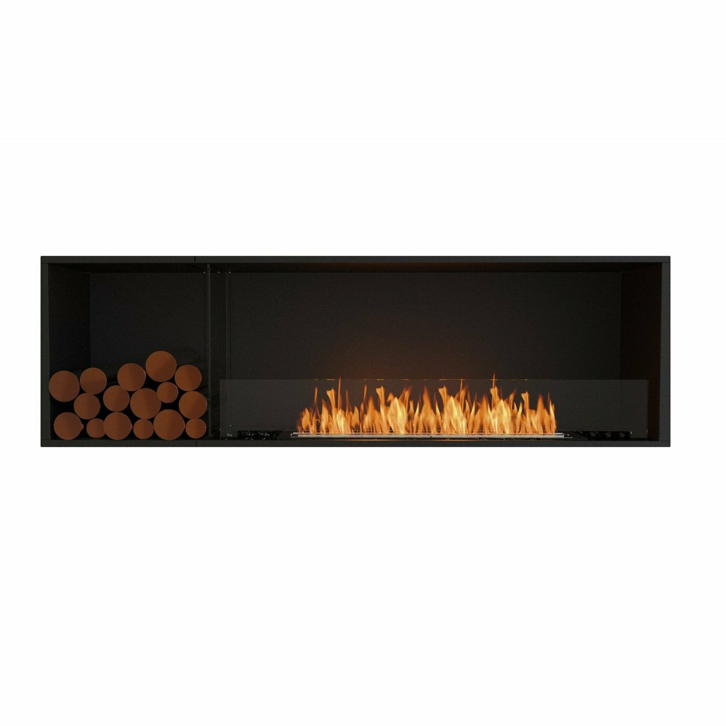 EcoSmart Fire Flex 68 Bioethanol Fireplace Single Sided - Alfresco Heat