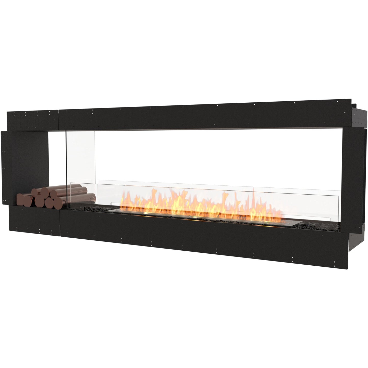 Ecosmart Fire Flex 86DB Bioethanol Fireplace Double Sided - Alfresco Heat