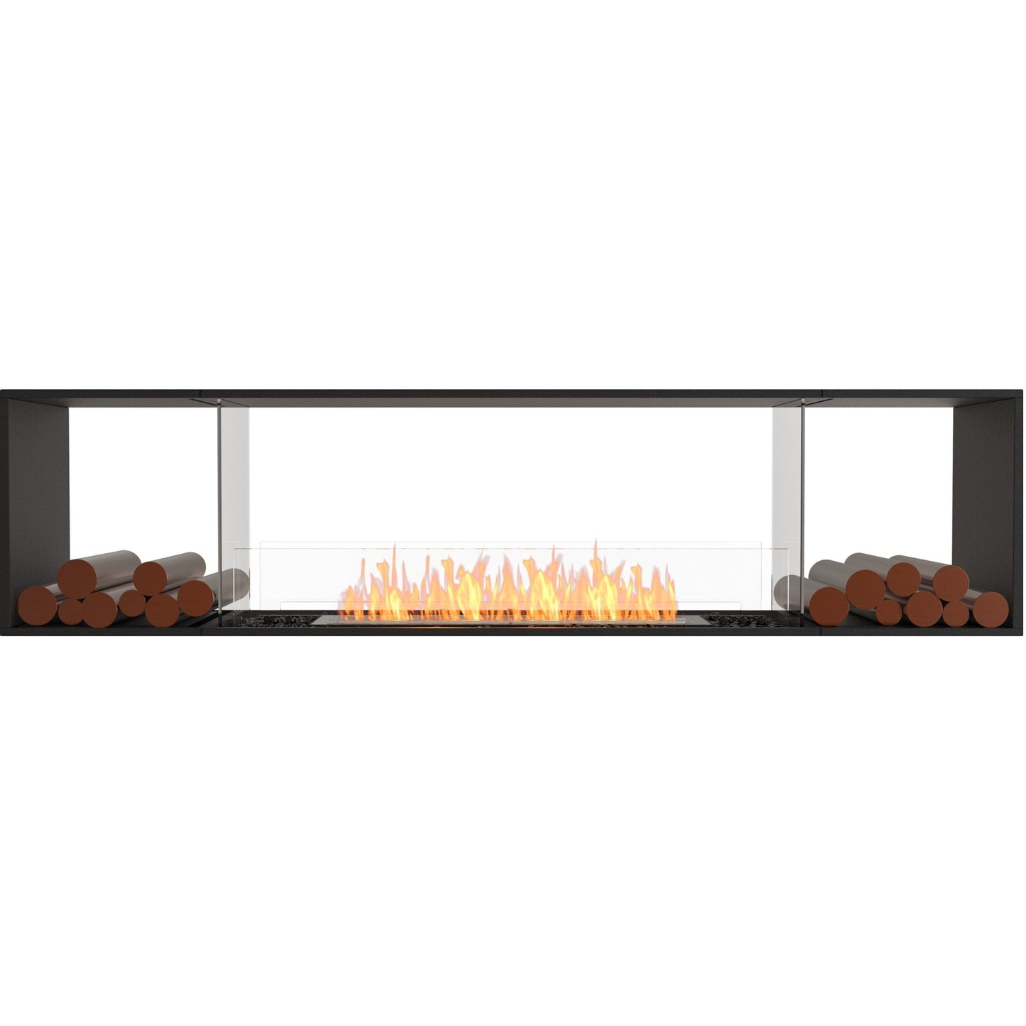Ecosmart Fire Flex 86DB Bioethanol Fireplace Double Sided - Alfresco Heat