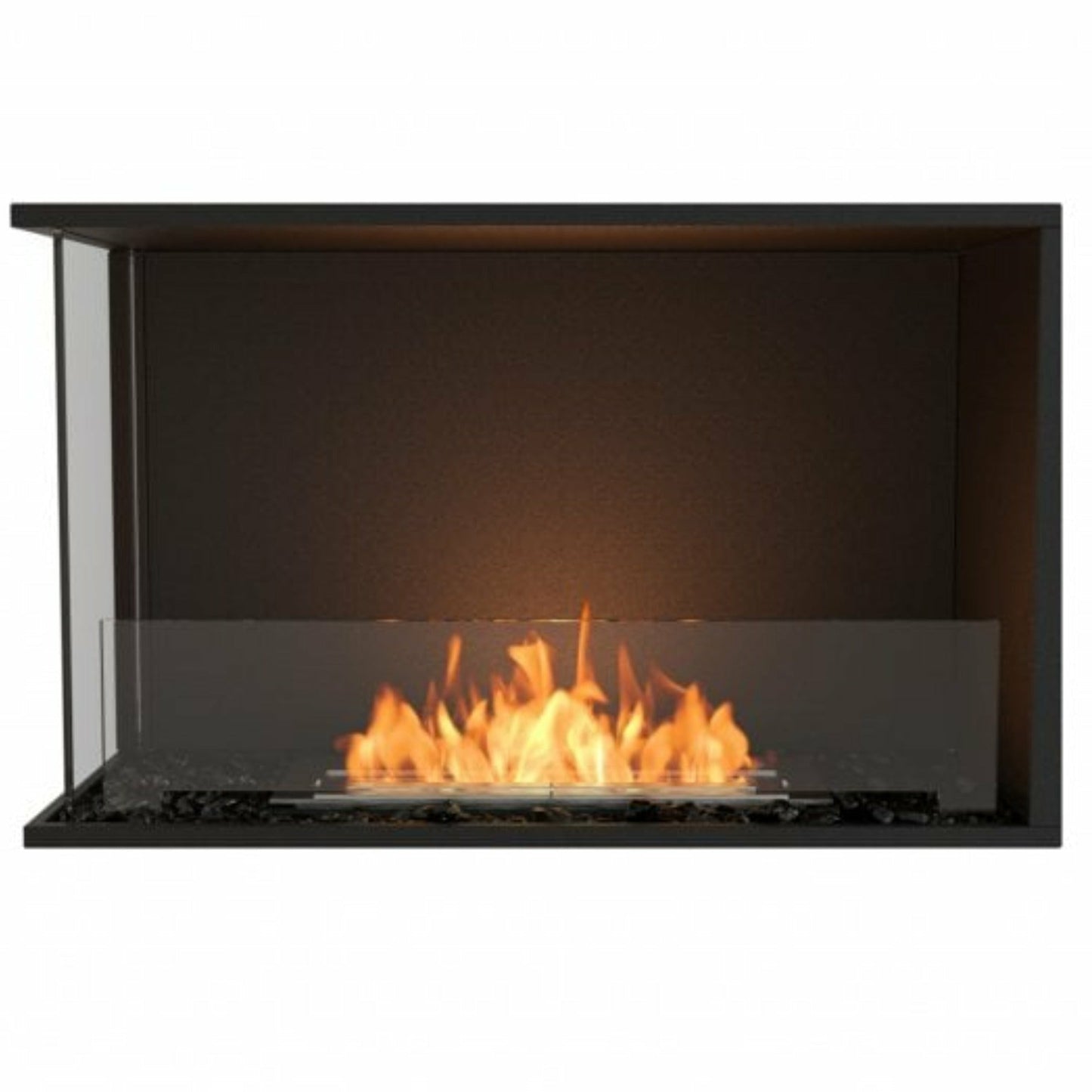 Ecosmart Fire Flex Bioethanol Wall Fireplace Left Corner - Alfresco Heat