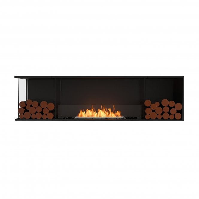 Ecosmart Fire Flex Bioethanol Wall Fireplace Left Corner - Alfresco Heat