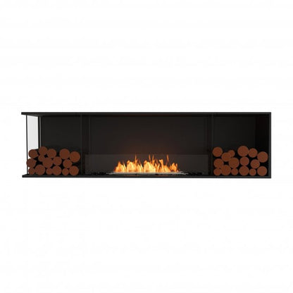 Ecosmart Fire Flex Bioethanol Wall Fireplace Left Corner - Alfresco Heat