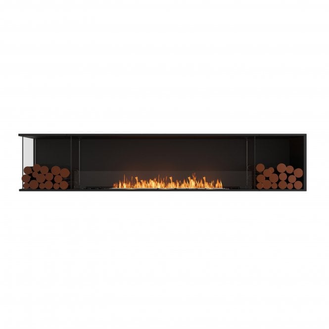 Ecosmart Fire Flex Bioethanol Wall Fireplace Left Corner - Alfresco Heat