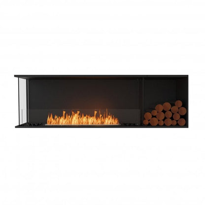 Ecosmart Fire Flex Bioethanol Wall Fireplace Left Corner - Alfresco Heat