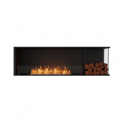 Ecosmart Fire Flex Bioethanol Wall Fireplace Right Corner - Alfresco Heat