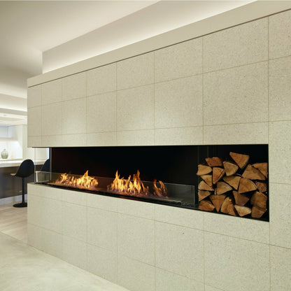 Ecosmart Fire Flex Bioethanol Wall Fireplace Left Corner - Alfresco Heat