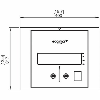 Ecosmart Fire BK5 Ethanol Burner - Alfresco Heat