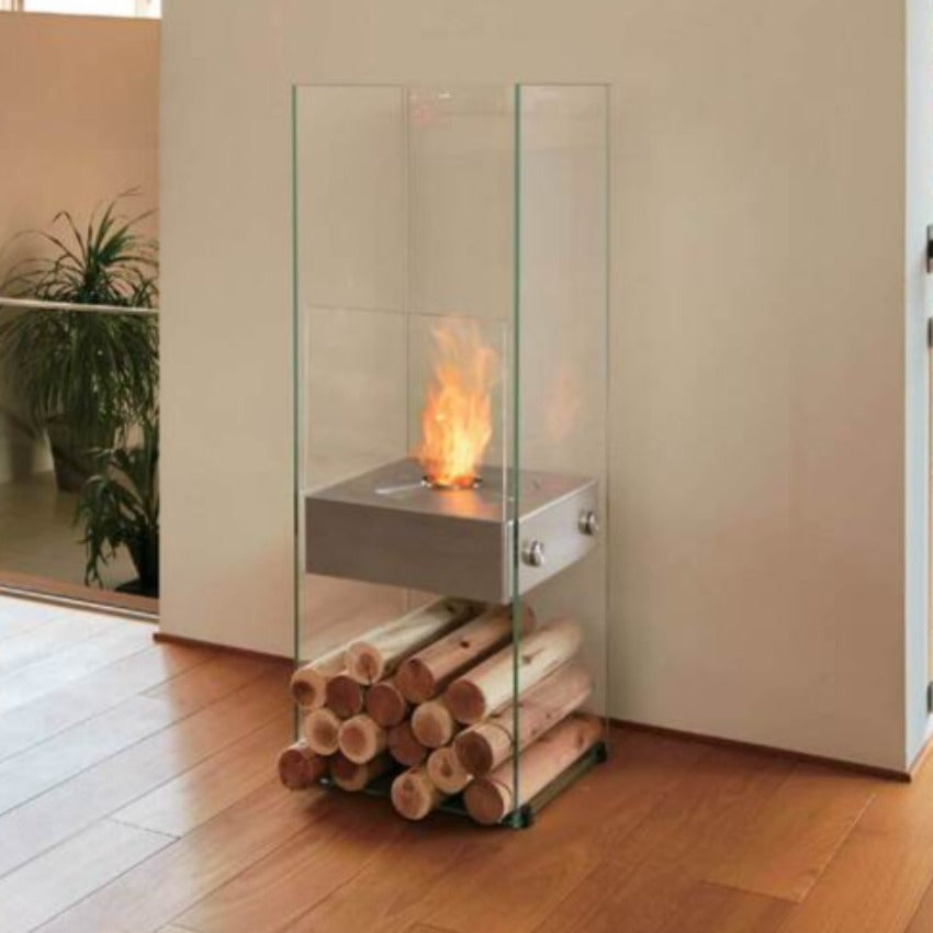 Ecosmart Fire Ghost Freestanding Bioethanol Fireplace - Alfresco Heat