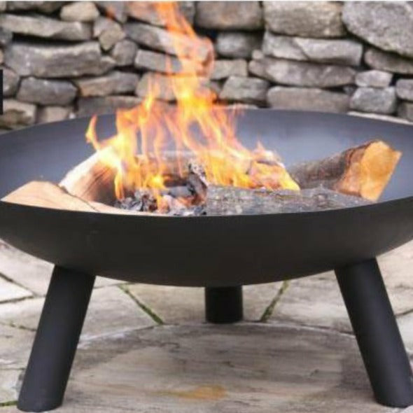 Gardeco Dakota steel fire pit 2 sizes available - Alfresco Heat